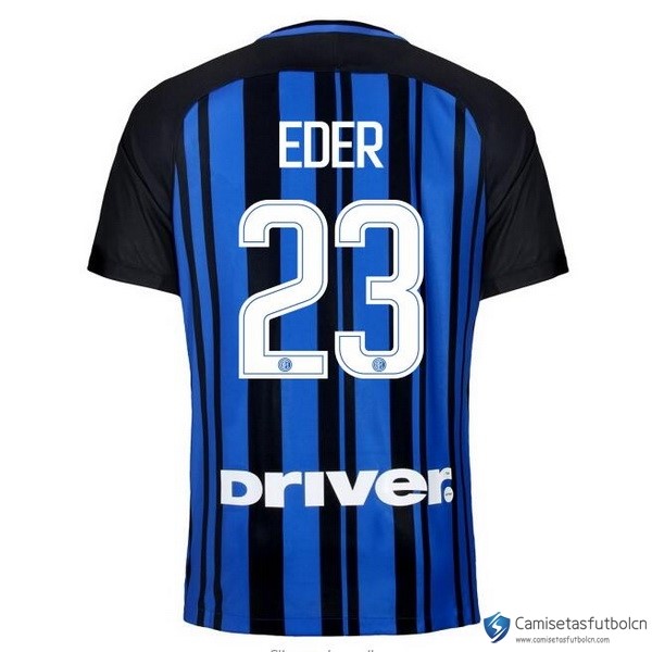 Camiseta Inter Primera equipo Eder 2017-18